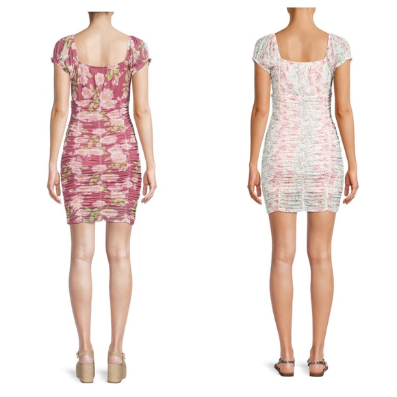 Madden NYC Smocked & Tiered Floral Dress | NEW - Picture 2 of 10